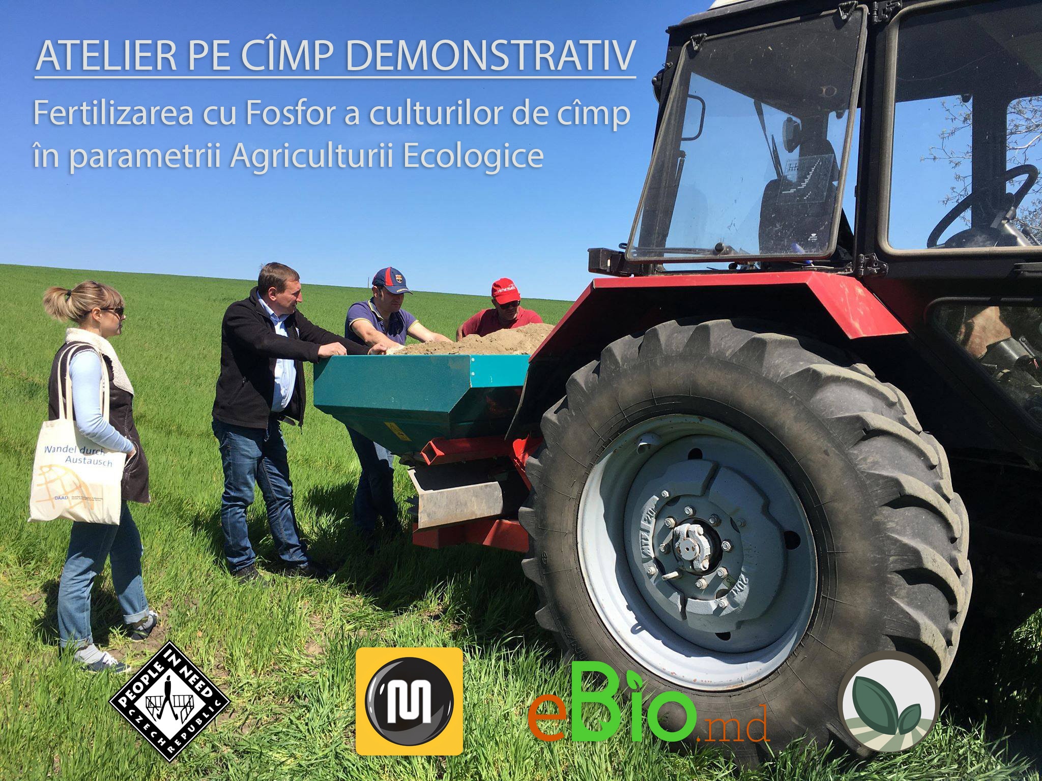 Atelier de lucru: Fertilizarea cu Fosfor a culturilor de cîmp în parametrii Agriculturii Ecologice